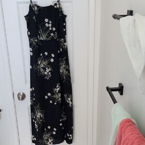 Mi Ami Navy Floral Dress